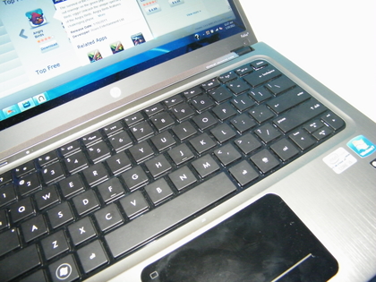 Description: The hp folio 13 ultrabook on show at ces 2012